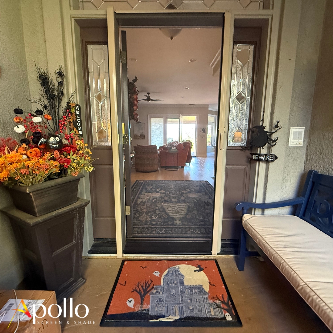 Apollo Retractable Screen Quiet And Smooth.